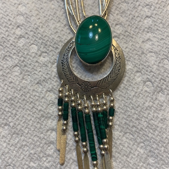 STC liquid silver southwest necklace - Picture 7 of 7